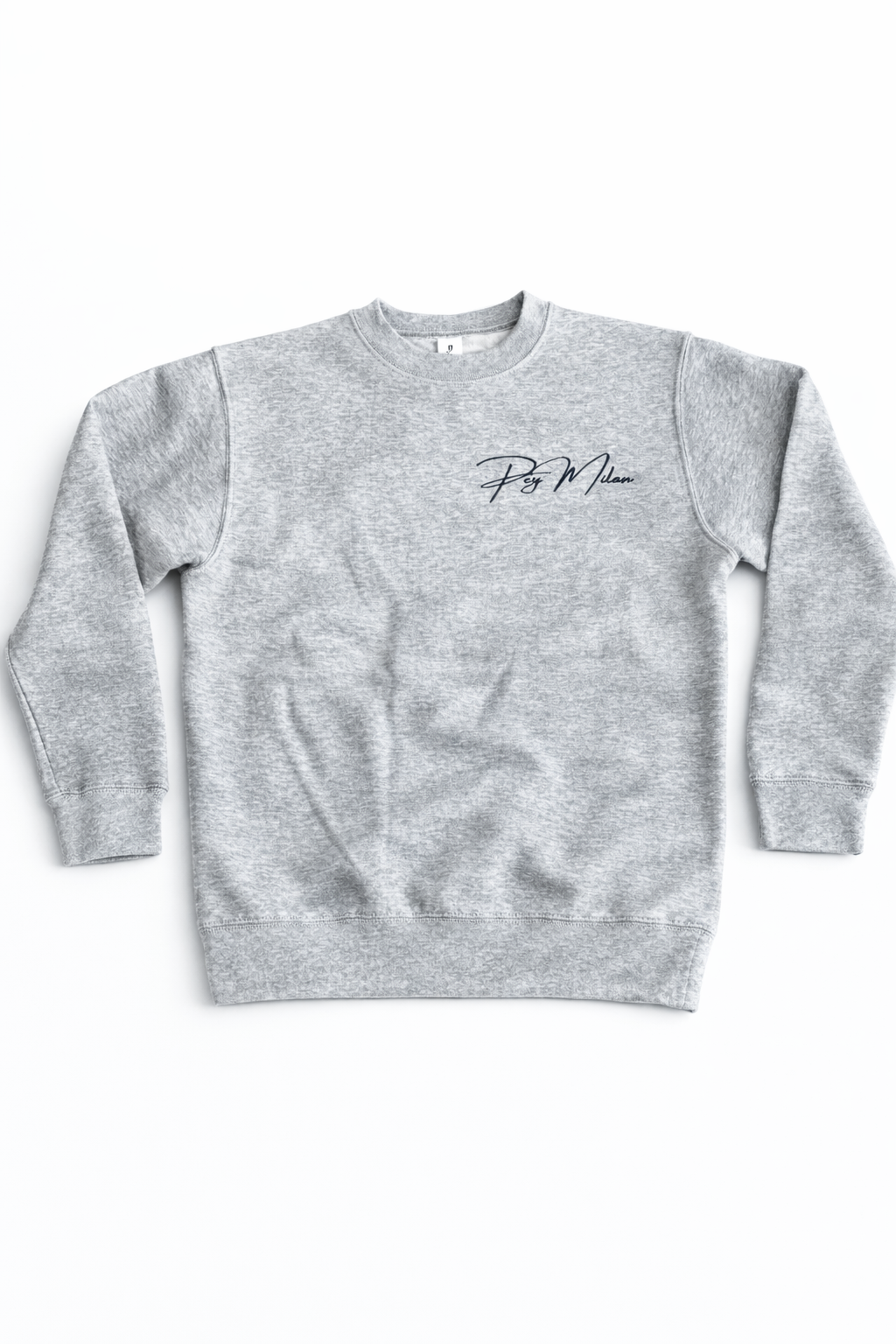 Adult PeyMilan Signature Sweatshirt - Heather Grey
