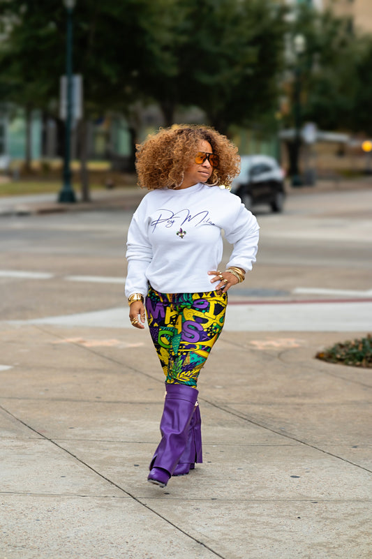 ADULT MARDI GRAS SWEATSHIRT