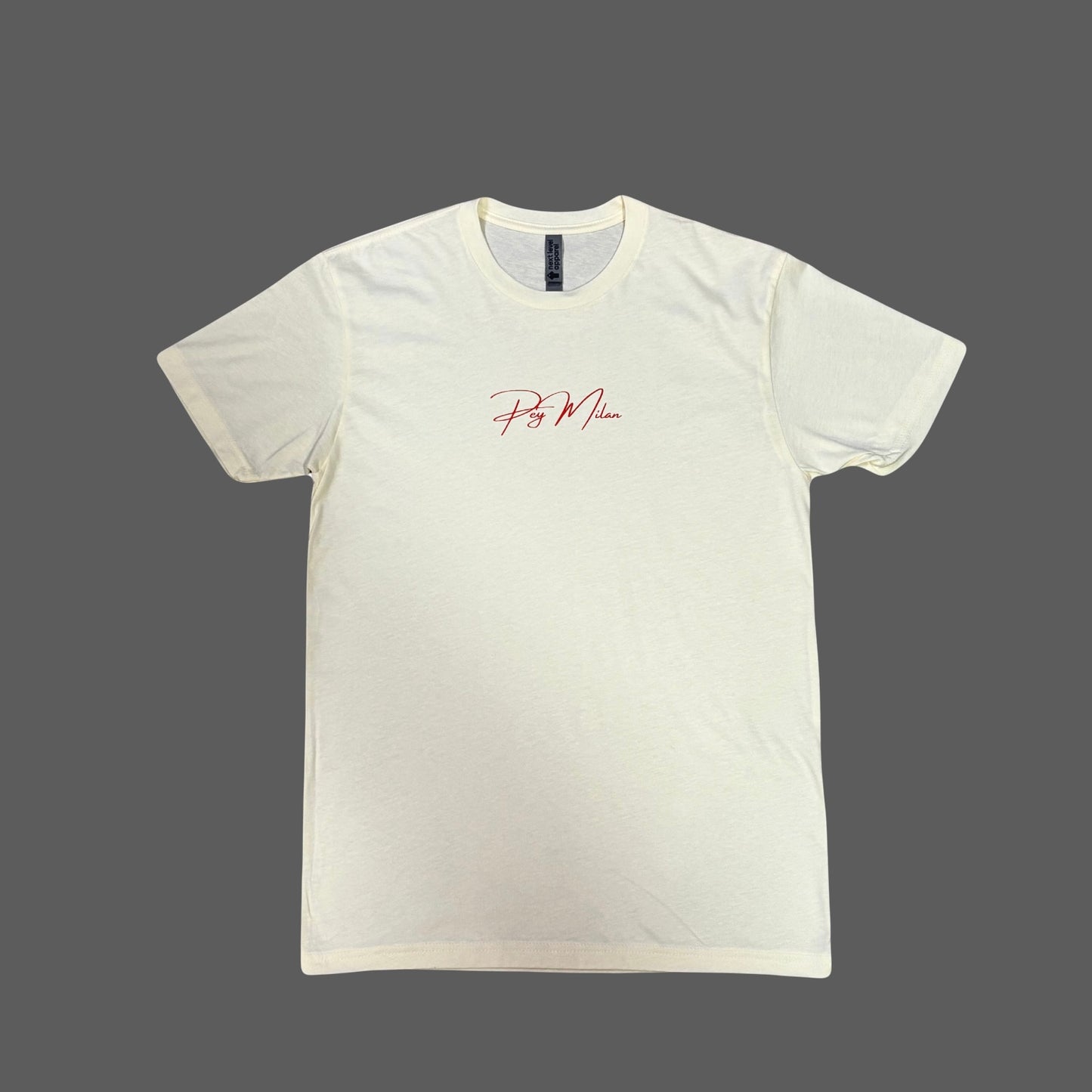 KIDS SIGNATURE T-SHIRT CREAM/RED