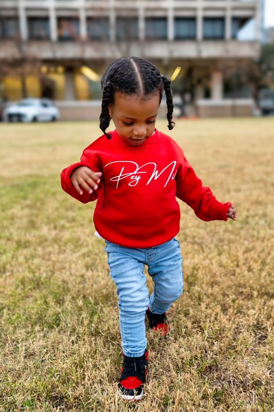 KIDS RED SWEATSHIRT